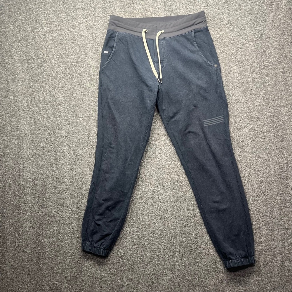 Vuori Joggers Women XS Black Performance Fleece Sweatpants VW347 - Picture 1 of 16